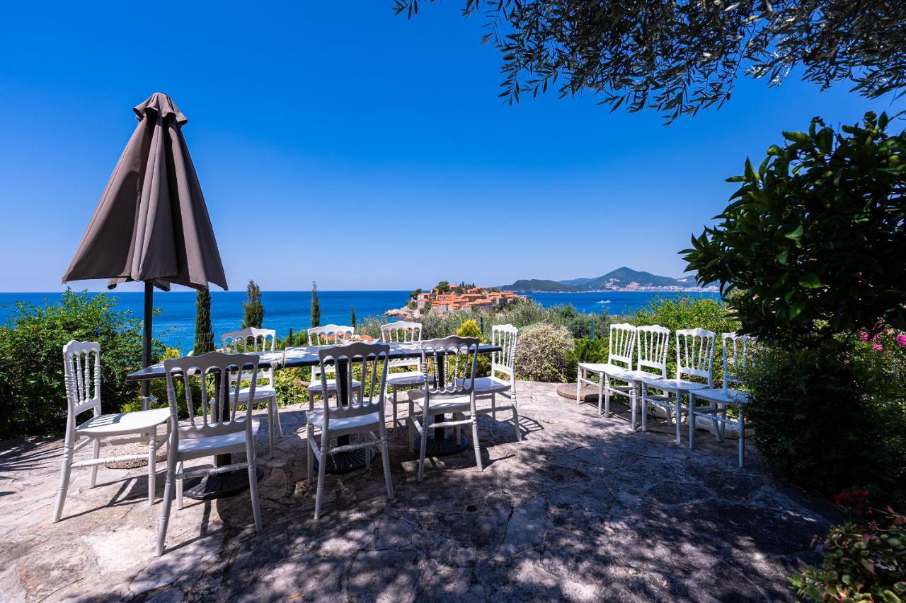 Sun Rose Apartments Sveti Stefan Esterno foto