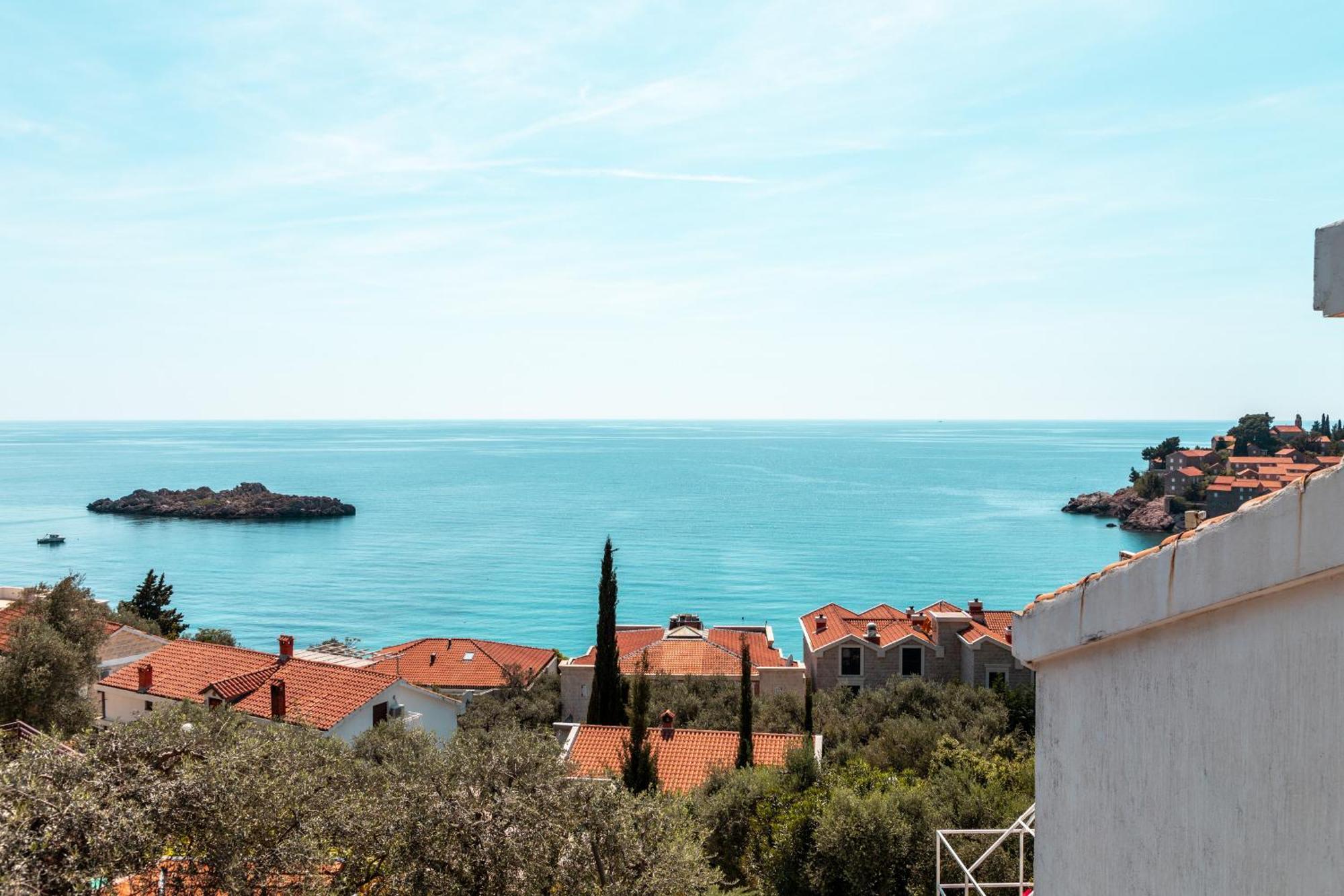 Sun Rose Apartments Sveti Stefan Camera foto