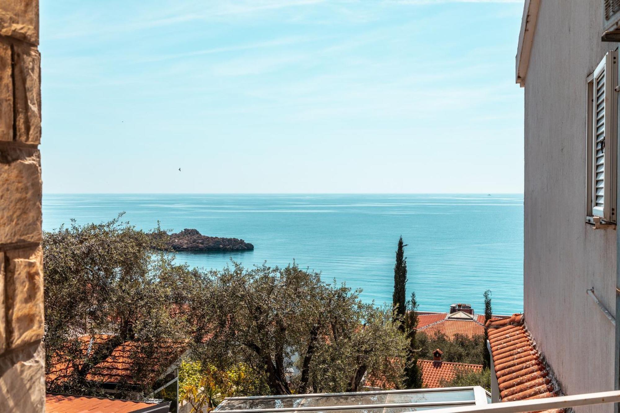 Sun Rose Apartments Sveti Stefan Camera foto
